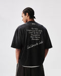 Labt Distressed Holes Dirty Print Tee