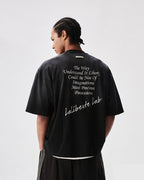 Labt Distressed Holes Dirty Print Tee