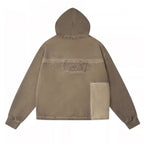 Labt Distressed Zip Up Hoodie