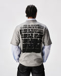 Labt Gradation Print Heather Tee