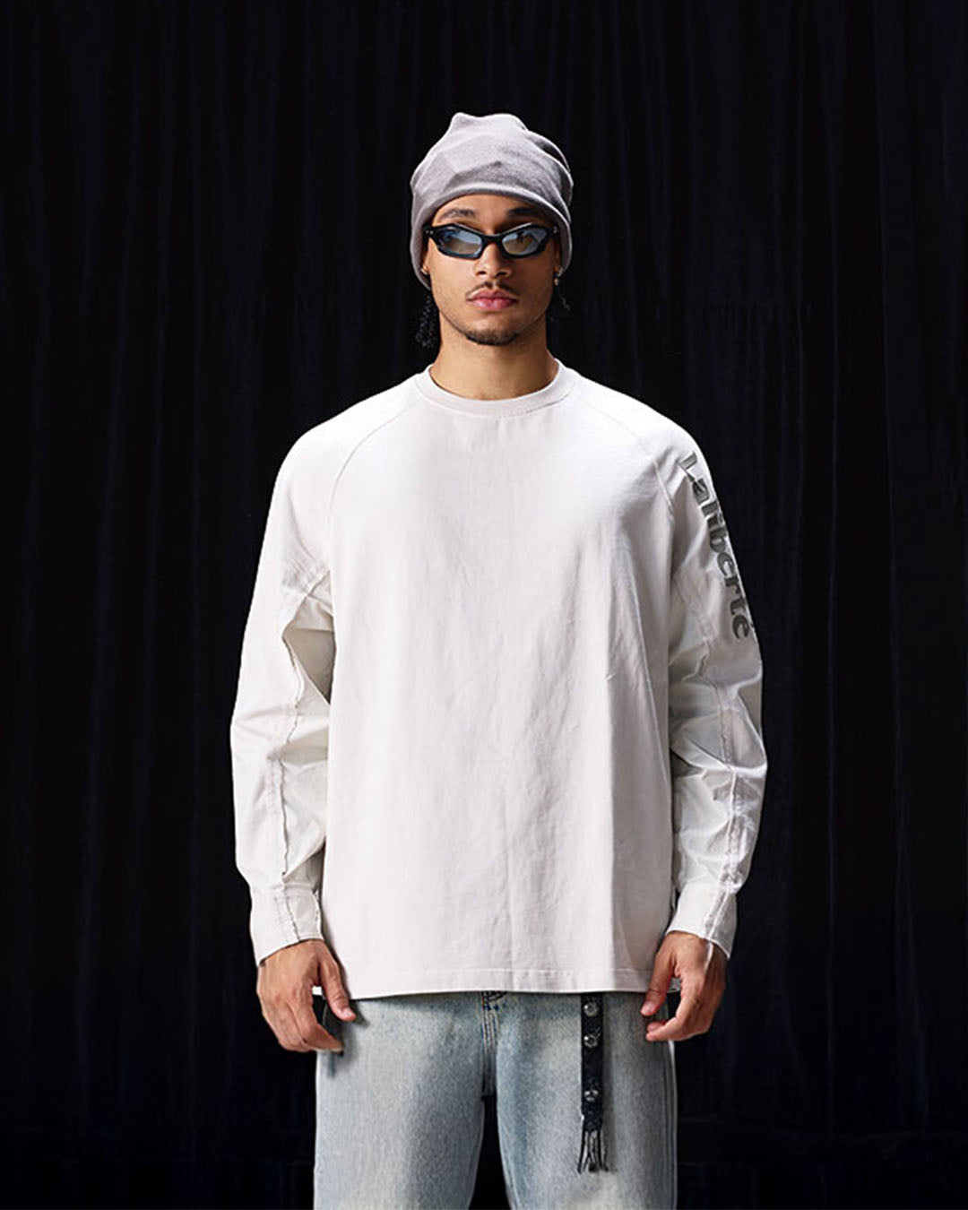 Labt Raglan Structured Long Sleeve Tee