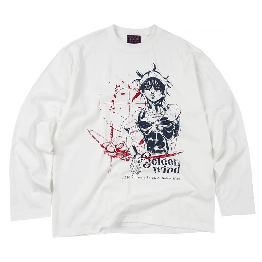 MEDM × JOJO Character Print Long Sleeve Tee