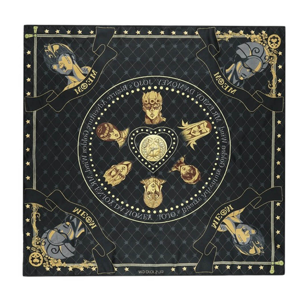 MEDM × JOJO Character Print Scarf