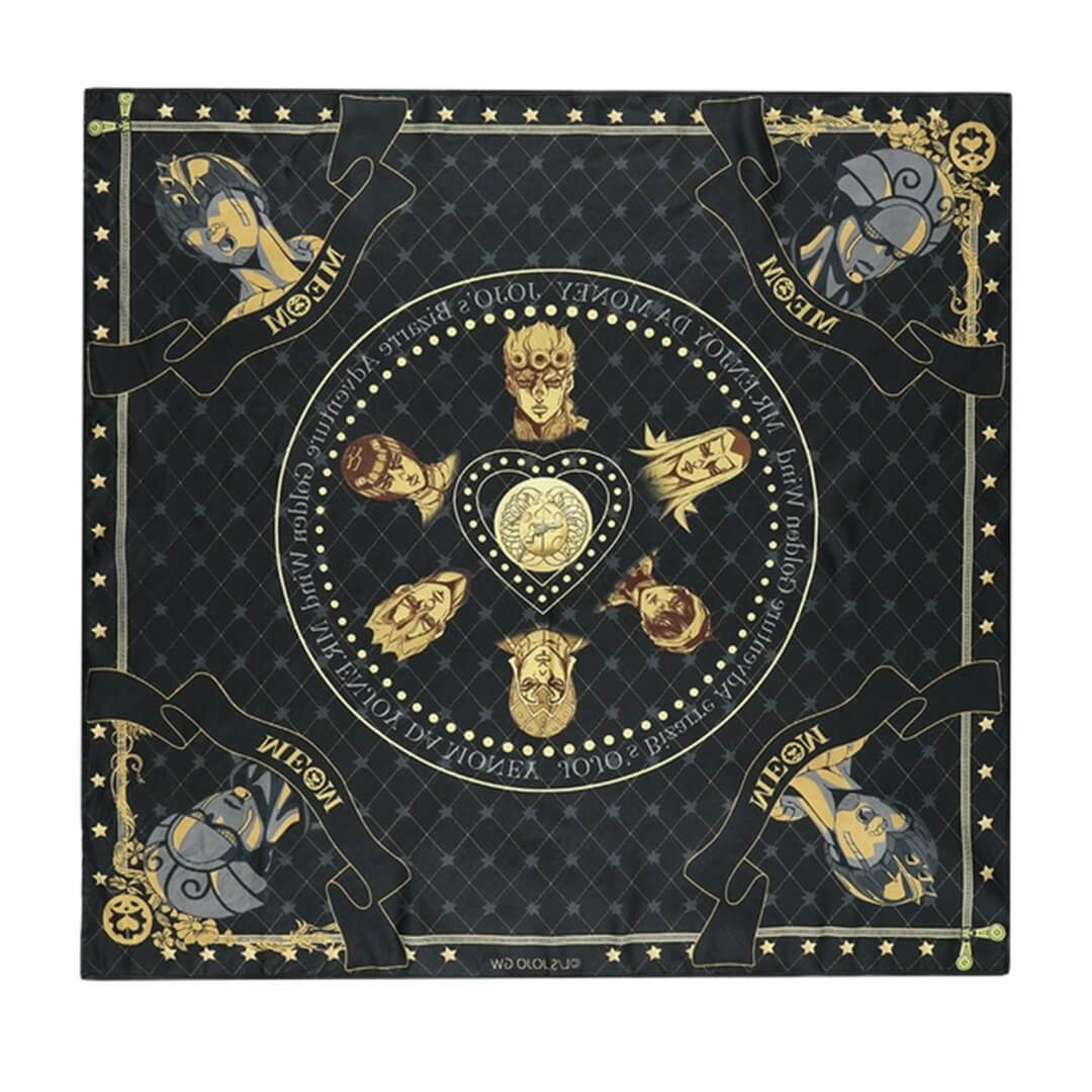 MEDM × JOJO Character Print Scarf