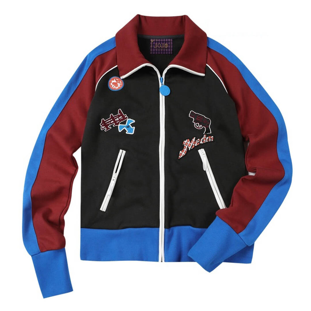 MEDM × JOJO Color Block High Neck Track Jacket