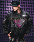MEDM × JOJO Multi Zip Bomber Jacket