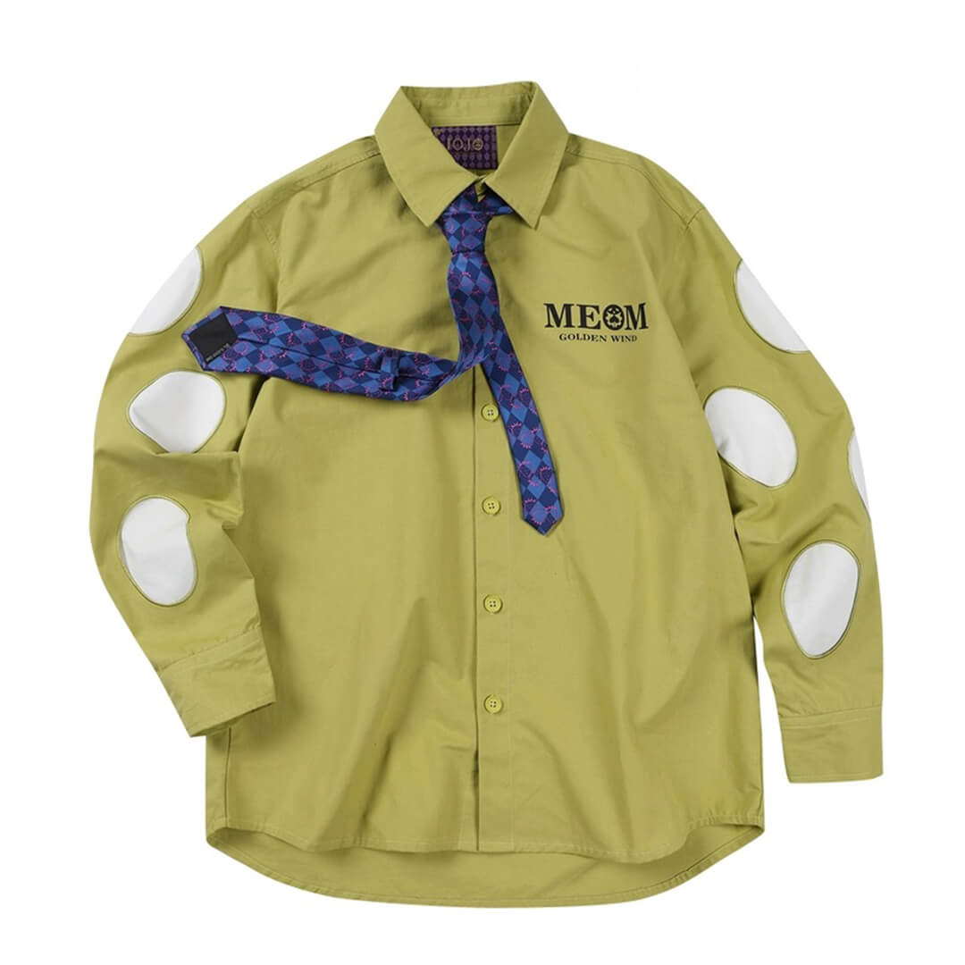 MEDM × JOJO Patchwork Long Sleeve Shirt