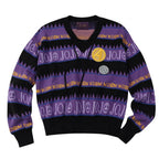 MEDM × JOJO Striped V Neck Knit Sweater