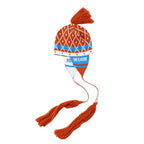 MEDM × JOJO Studded Plaid Ear Flap Beanie