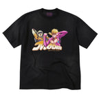 MEDM × JOJO Washed Distressed Character Print Tee