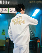MEDM × Jujutsu Kaisen Big M Logo Character Print Embroidered Long Sleeve Tee