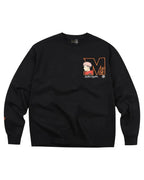MEDM × Jujutsu Kaisen Big M Logo Character Print Embroidered Long Sleeve Tee