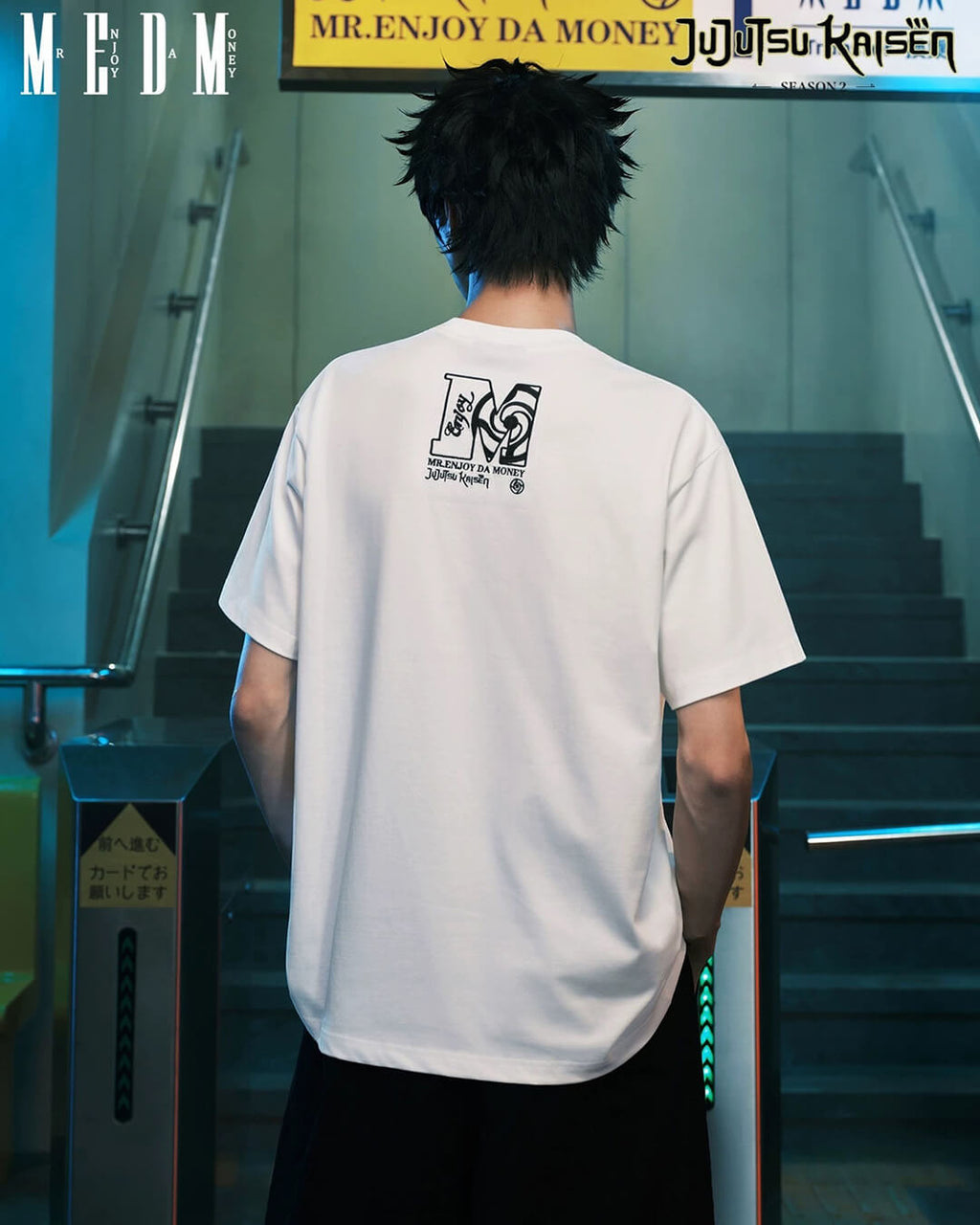 MEDM × Jujutsu Kaisen Character Icon Velcro Tee