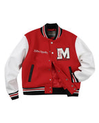 MEDM × Jujutsu Kaisen Character Patch Varsity Jacket
