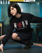 MEDM × Jujutsu Kaisen Character Print Embroidered Long Sleeve Tee