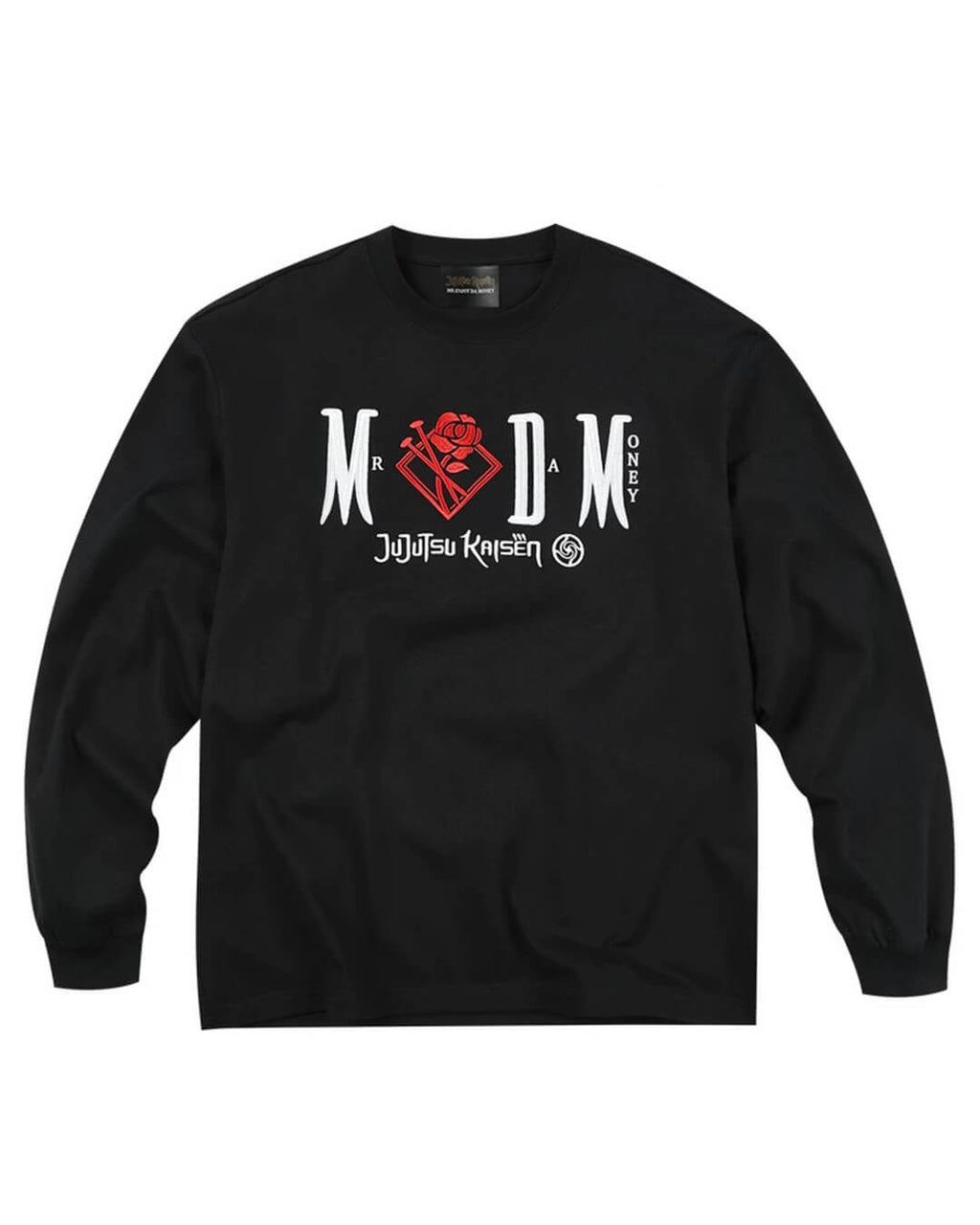 MEDM × Jujutsu Kaisen Character Print Embroidered Long Sleeve Tee