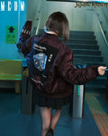 MEDM × Jujutsu Kaisen Prison Realm Print Patch MA-1 Bomber Jacket