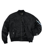 MEDM × Jujutsu Kaisen Satoru Gojo Print Patch MA-1 Bomber Jacket
