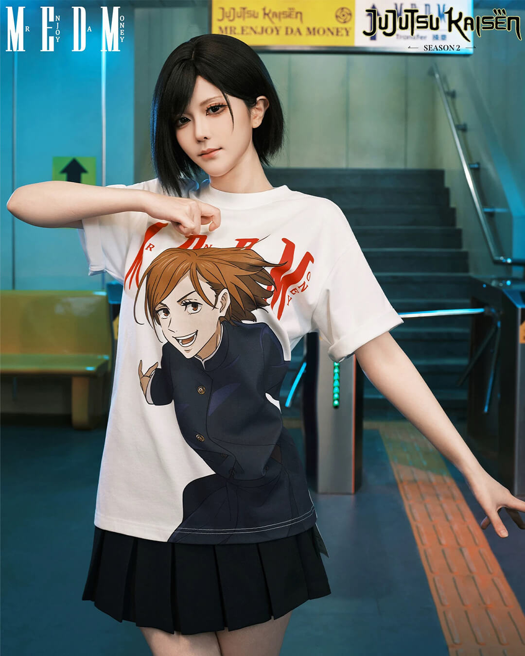 MEDM × Jujutsu Kaisen Shibuya Incident Arc Character Print Tee