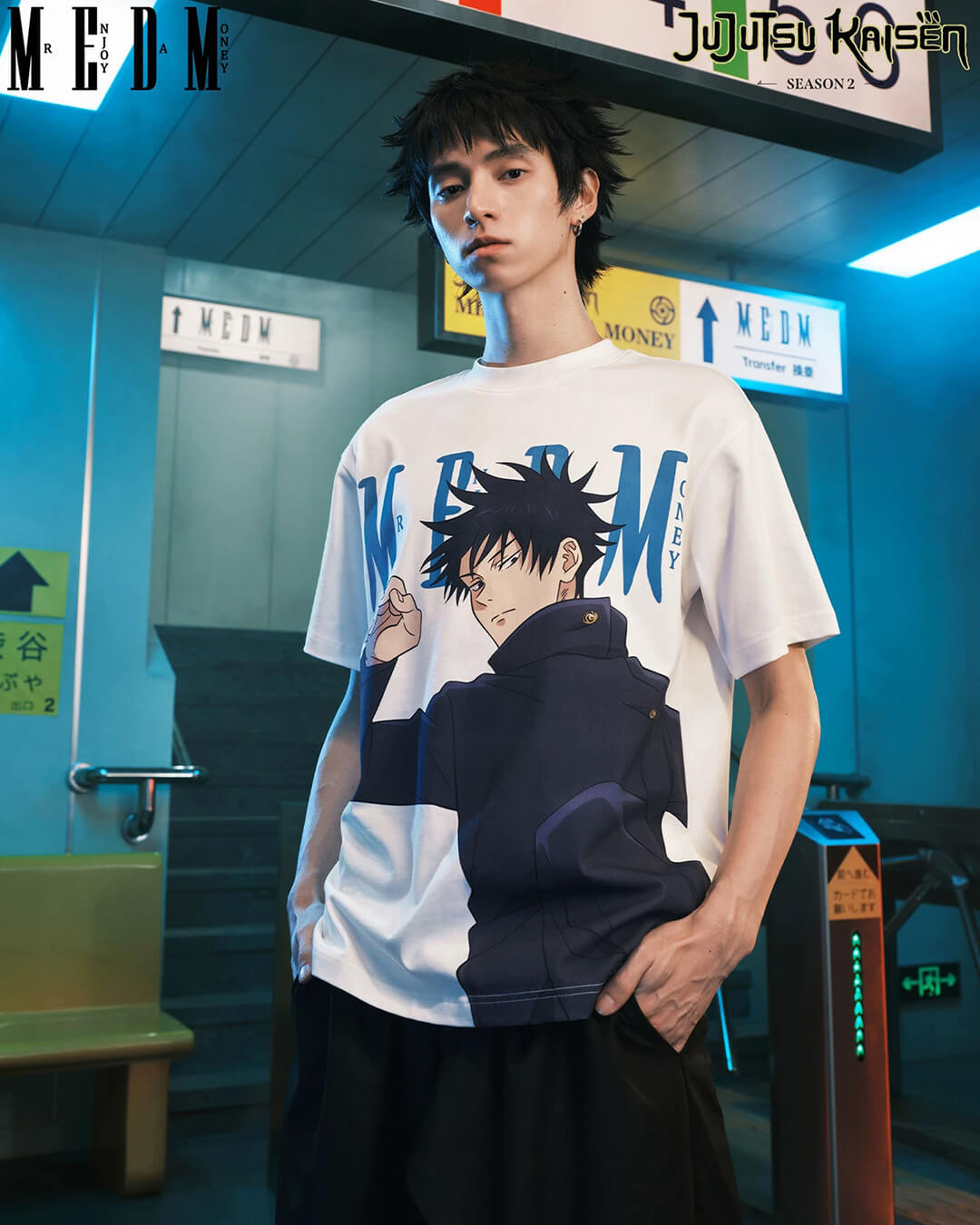 MEDM × Jujutsu Kaisen Shibuya Incident Arc Character Print Tee