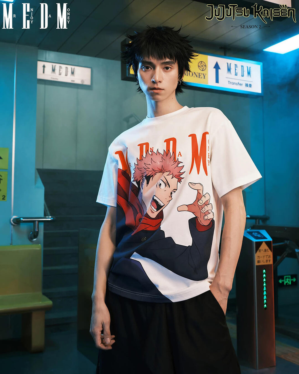 MEDM × Jujutsu Kaisen Shibuya Incident Arc Character Print Tee