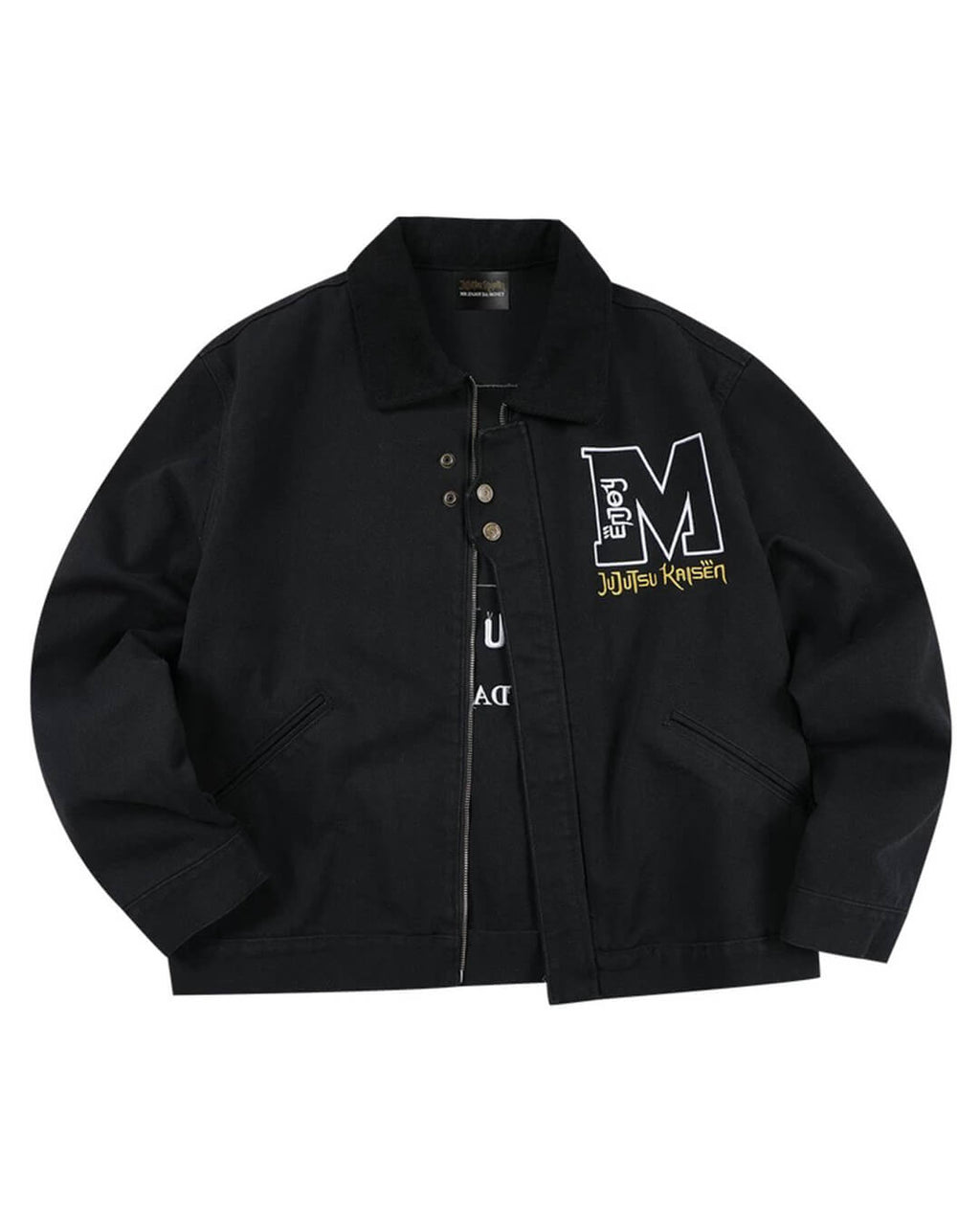 MEDM × Jujutsu Kaisen Suguru Geto Print Patch Embroidered Detroit Jacket