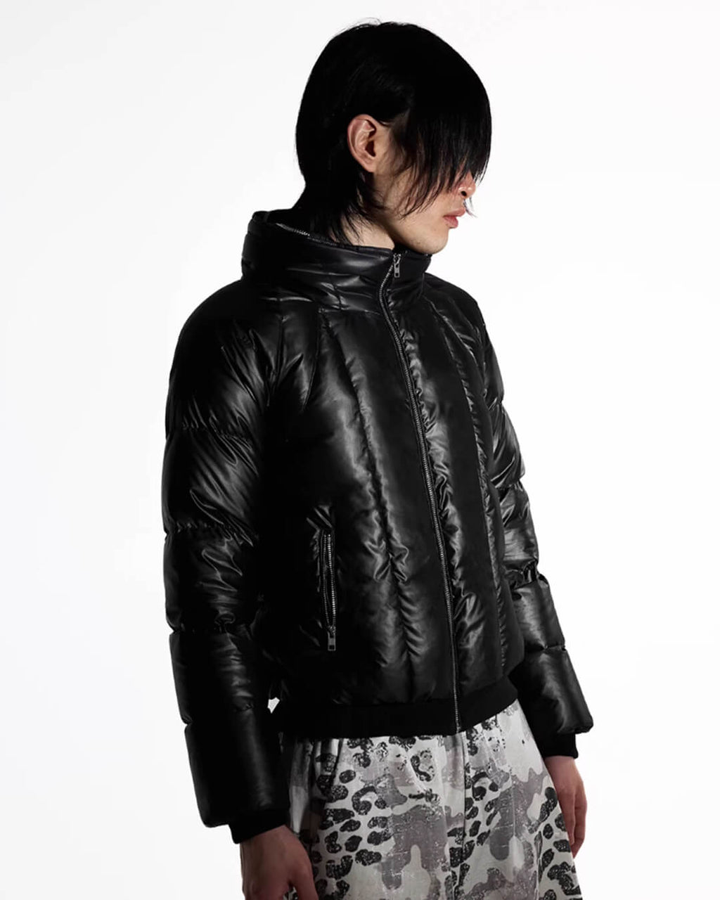Night Lab Slim Fit Hooded Down Jacket