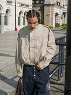 STEEPC Plaid Short Jacket