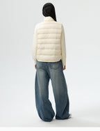 MEDM Shoulder Patchwork Lightweight Down Jacket