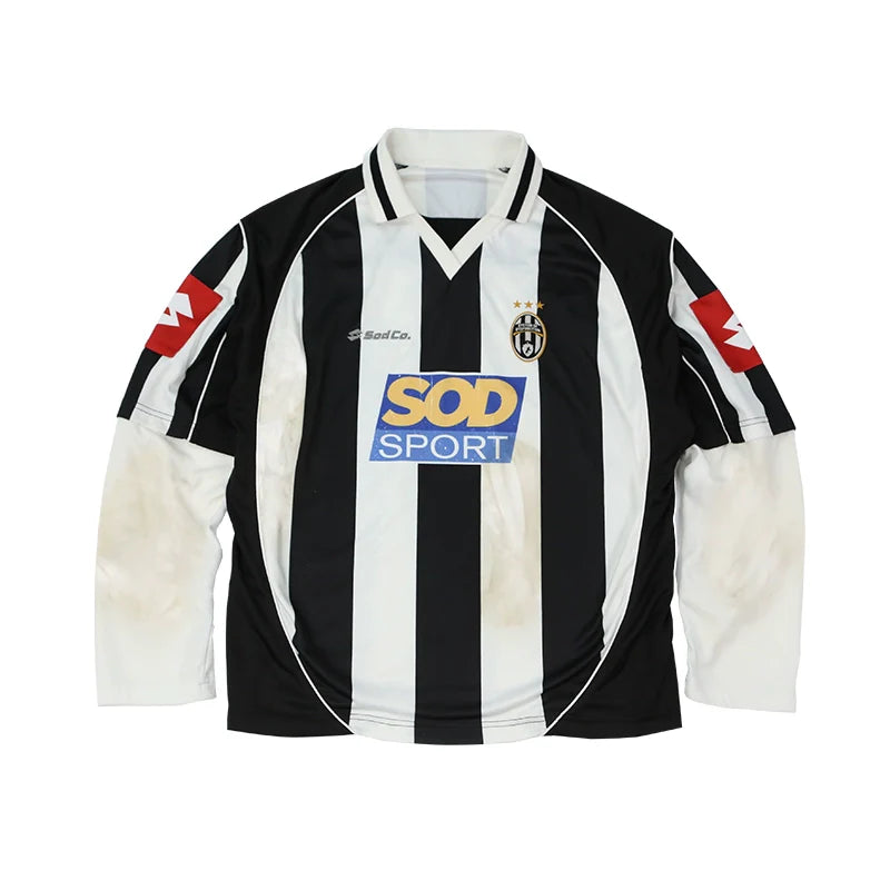SOD Co. Layered Distressed Vintage Soccer Jersey