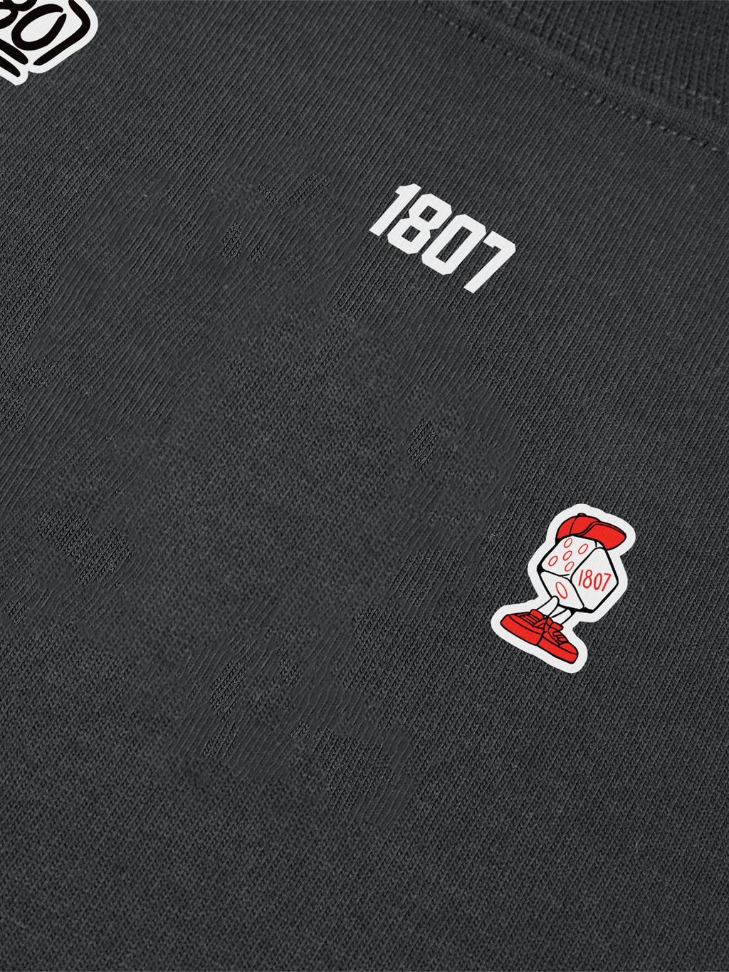 1807 Logo Patch Stickers Tee