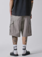 F2CE Cargo Pocket Distressed Baggy Shorts