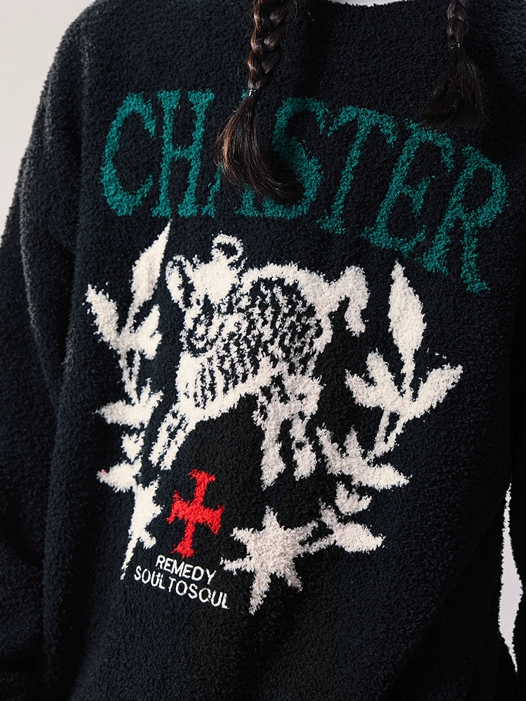 Remedy CHASTER Jacquard Knit Sweater