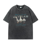 JHYQ Washed Duck Print Tee