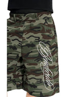 F3F Select Camo Calligraphy Embroidered Baggy Sweat Shorts