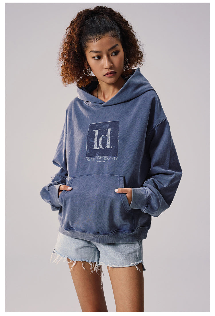 Remedy ID Print Washed Hoodie