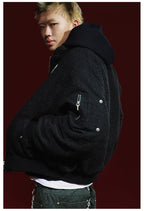 Remedy Textured MA-1 Bomber Jacket