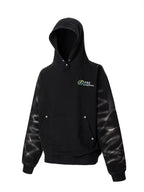 F2CE Tie Dye Distressed Embroidered Hoodie