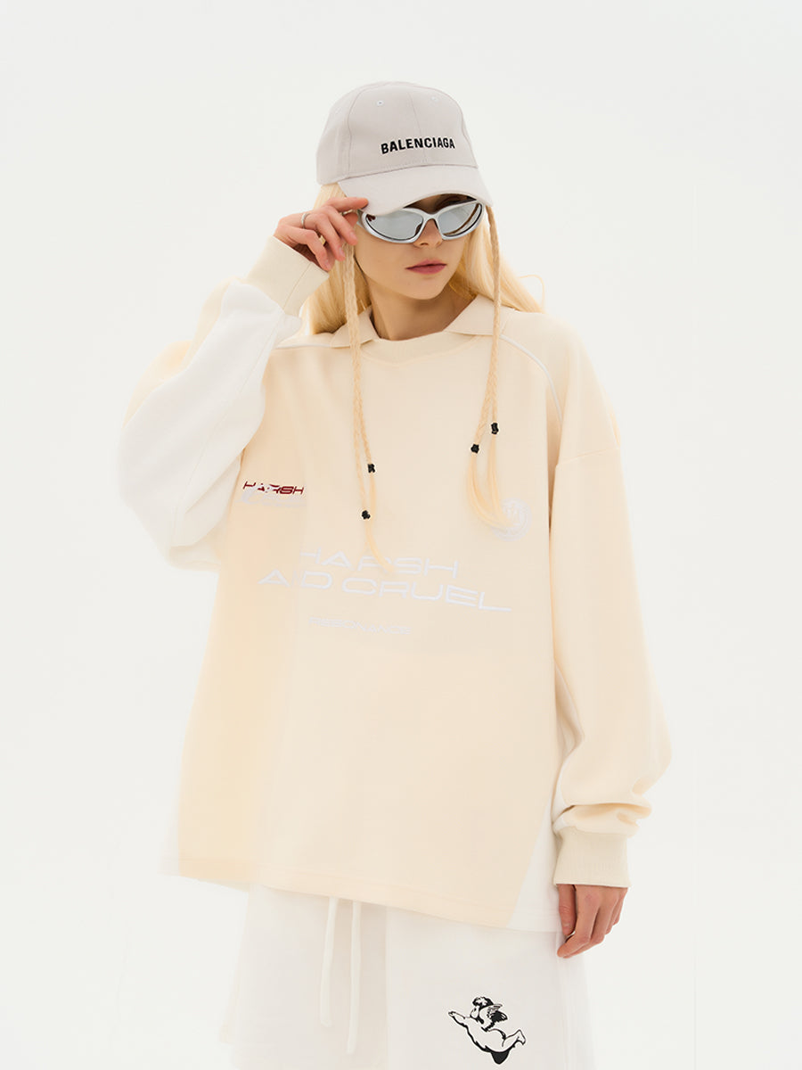 Harsh and Cruel Football Logo Jersey Sweater
