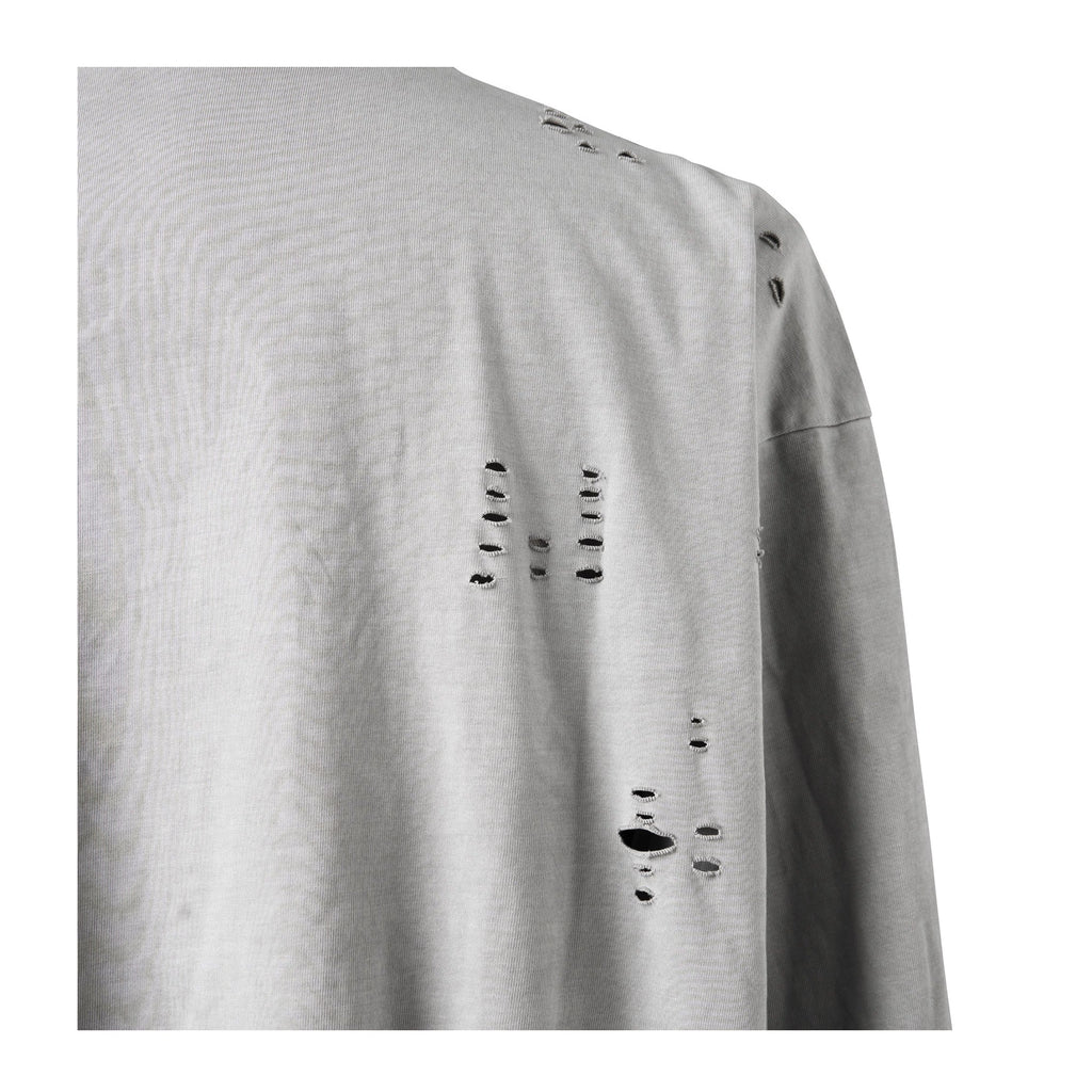 KARMANISTIC Standard Logo Washed Distressed Long Sleeve Tee