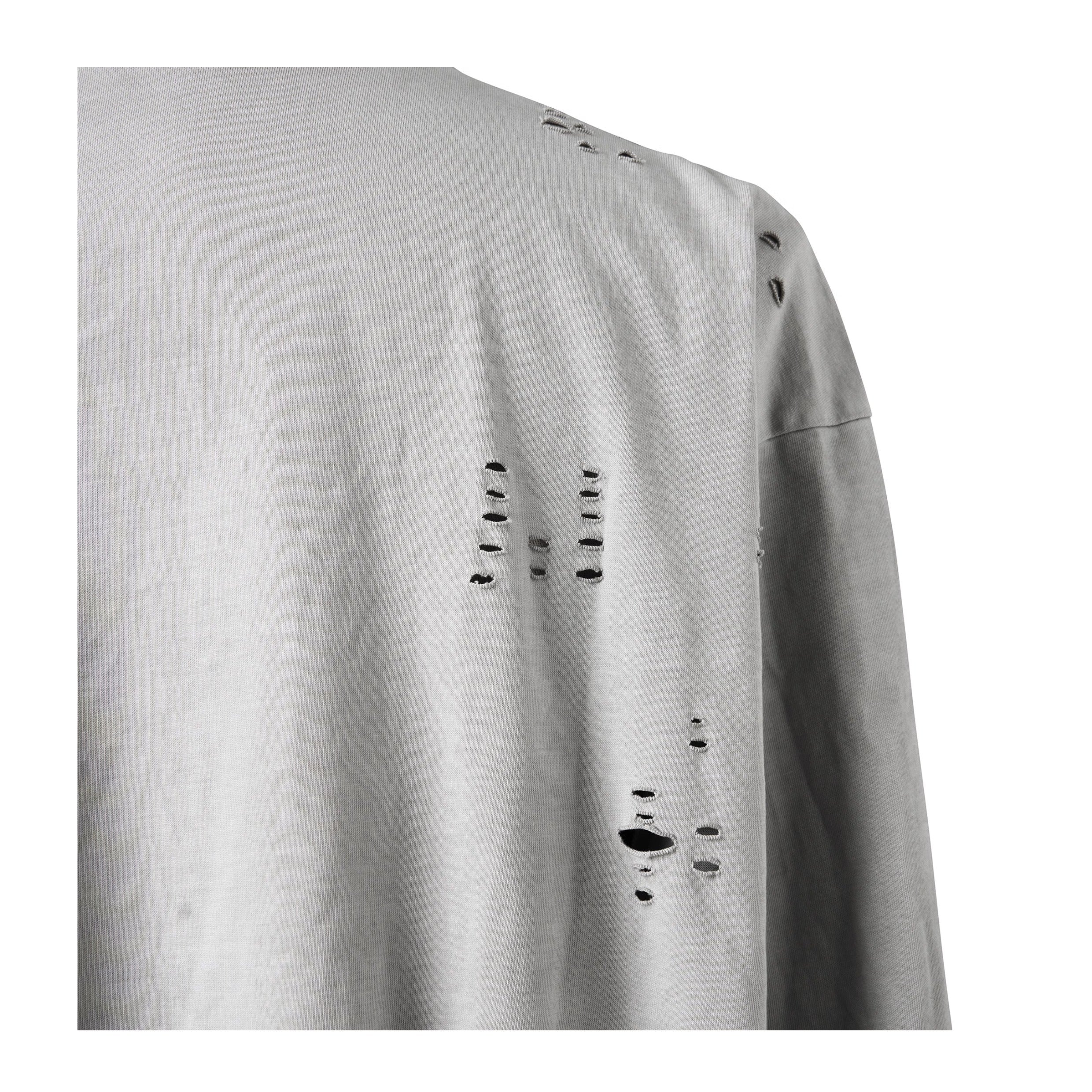 KARMANISTIC Standard Logo Washed Distressed Long Sleeve Tee
