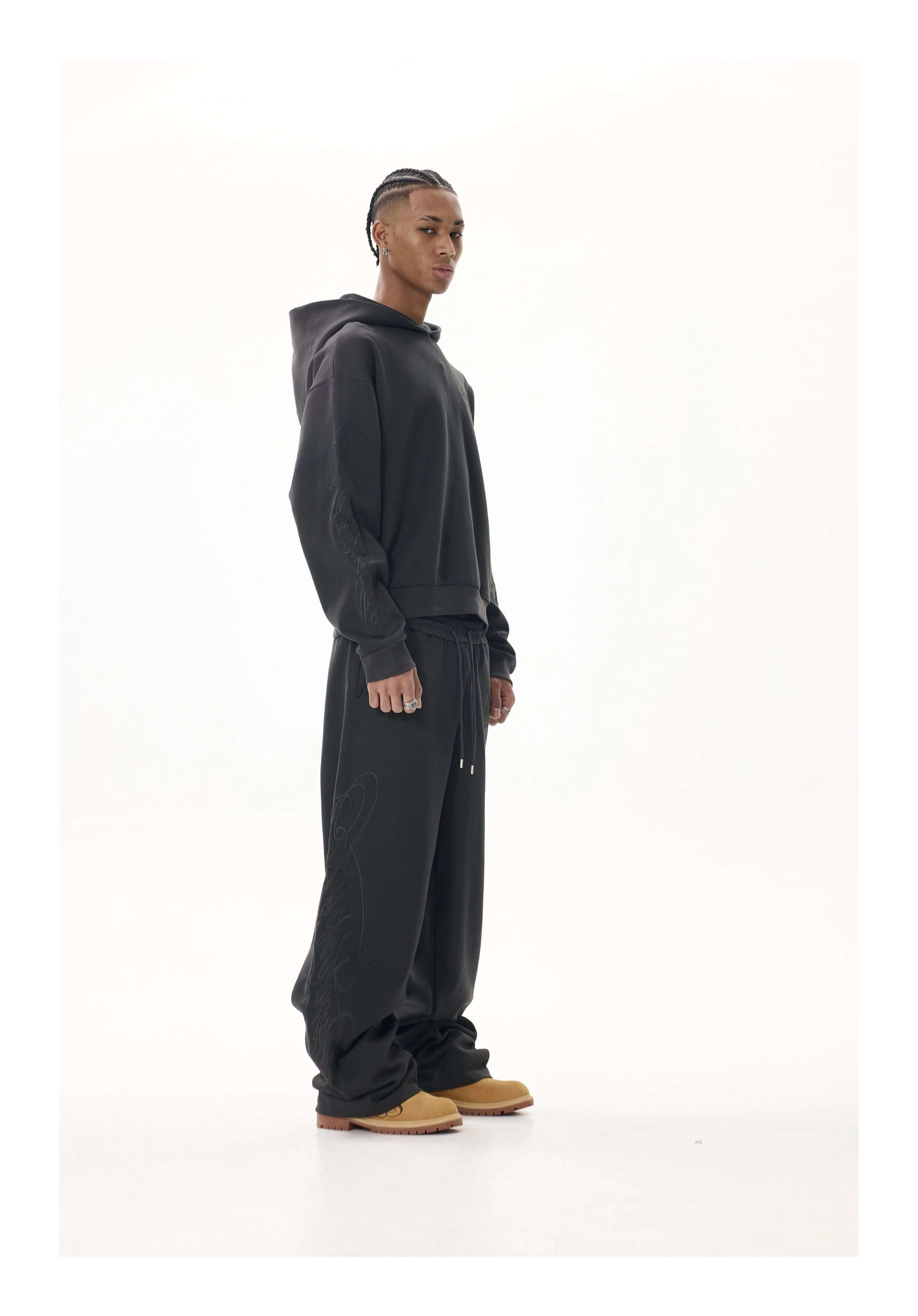 KARMANISTIC x LOCO Logo Embroidered Hoodie