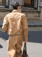 STEEPC Washed Canvas Work Jacket