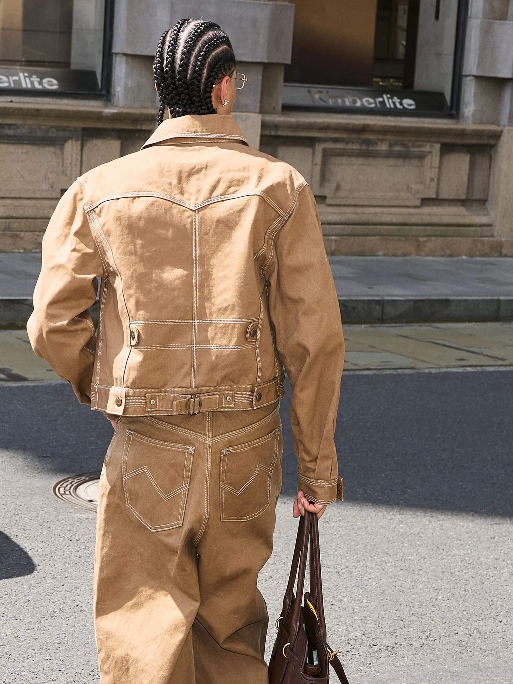 STEEPC Washed Canvas Work Jacket