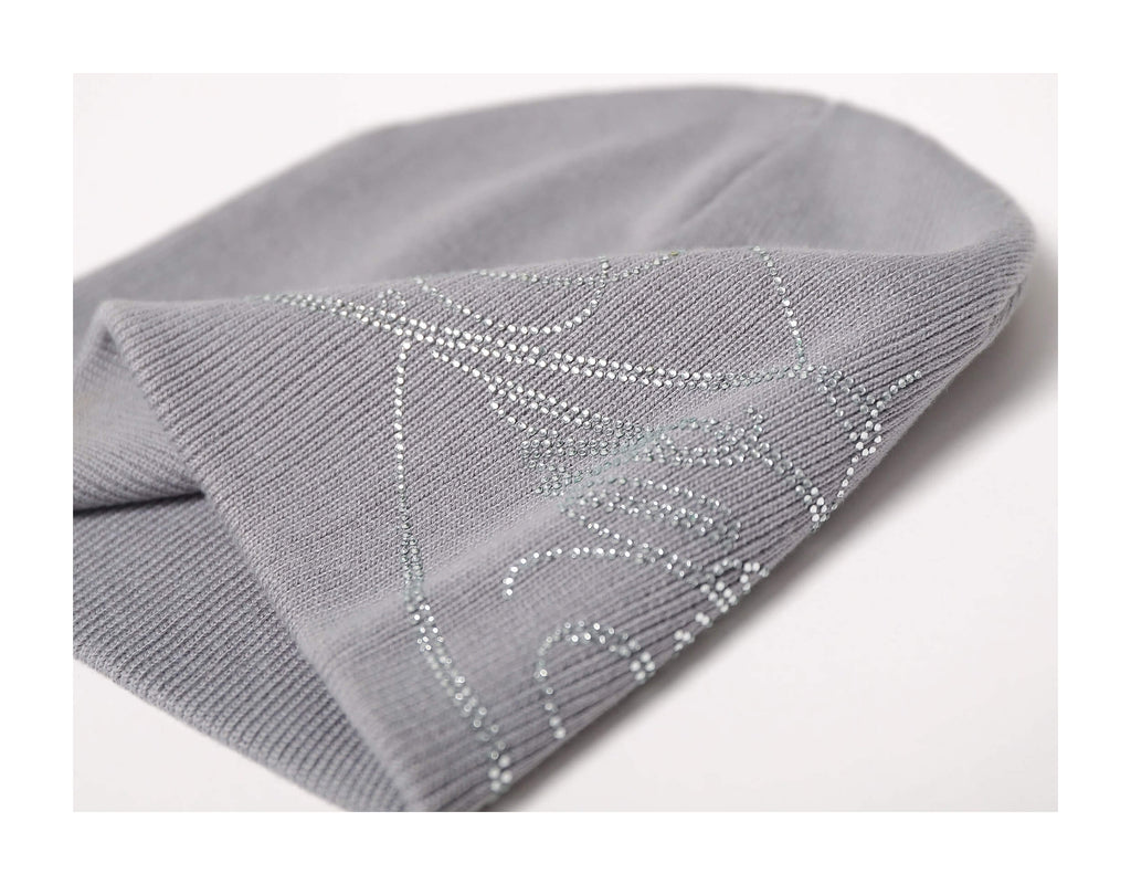 KARMANISTIC Rhinestone Knit Beanie