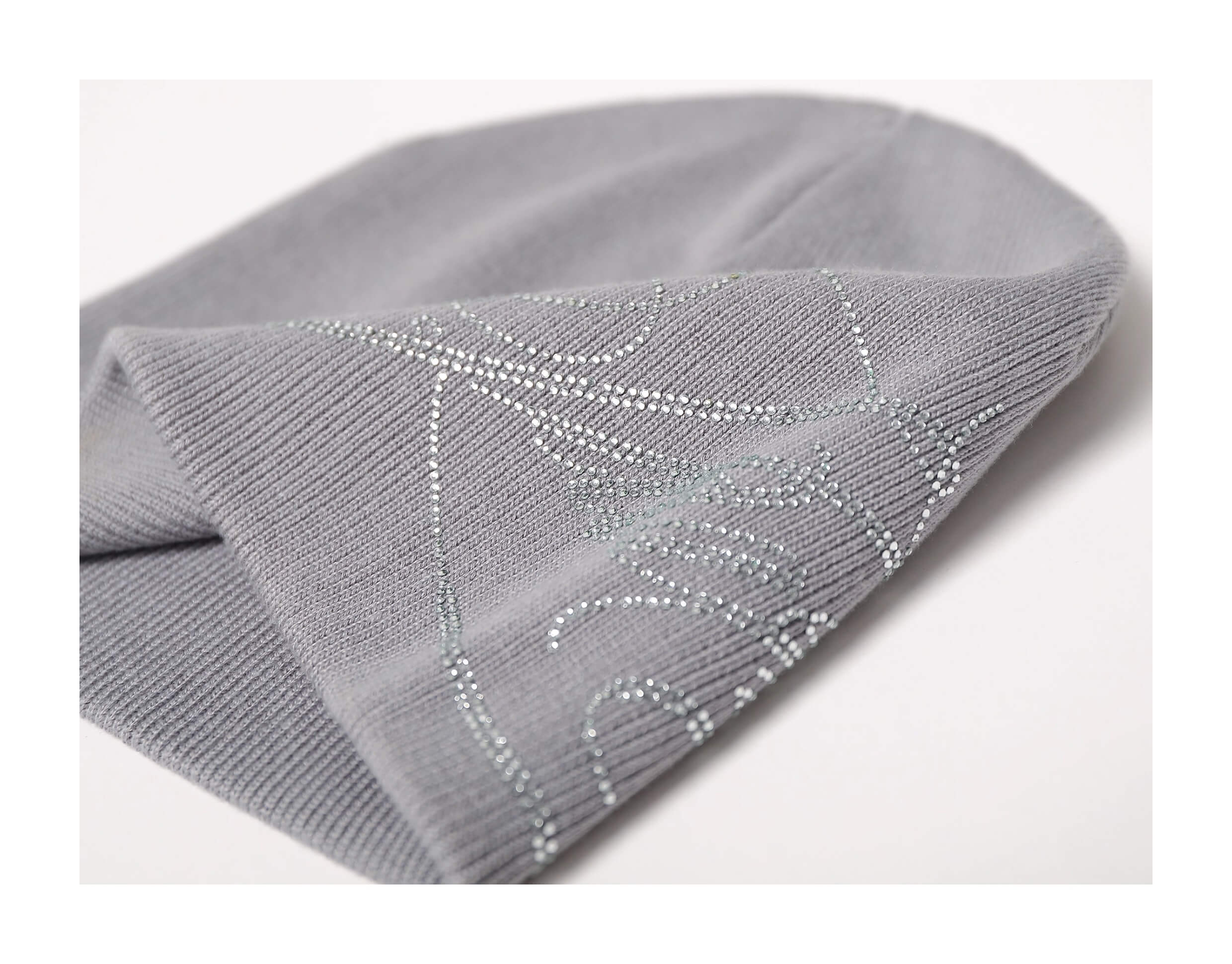 KARMANISTIC Rhinestone Knit Beanie