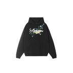 Achock Foam Printed Flower Hoodie