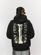 1807 Goddess Print Hoodie