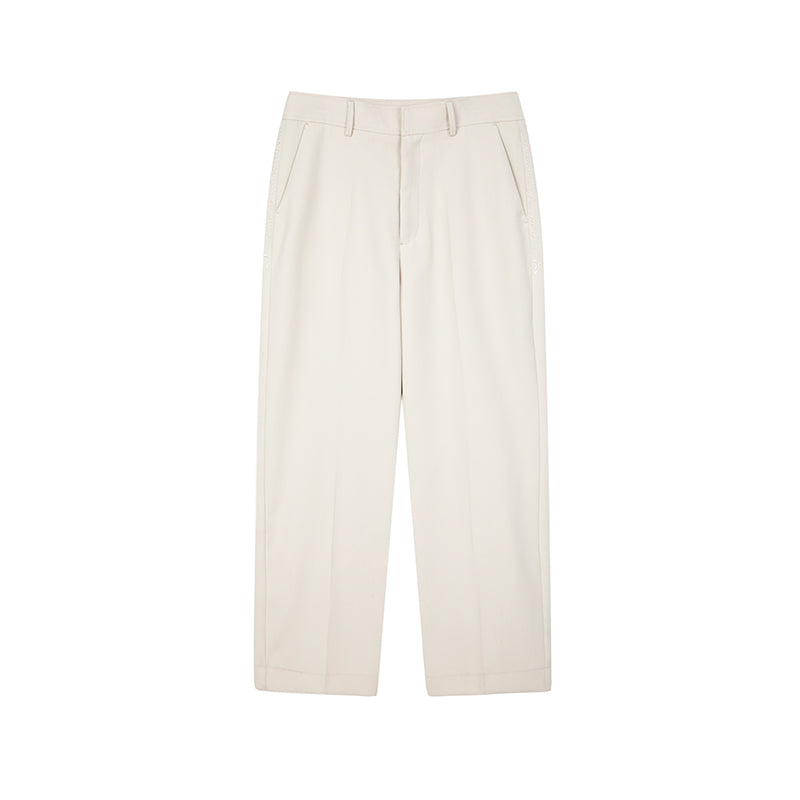 JHYQ Wide Legged Embroidered Western Pants