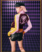 MEDM × JOJO Color Block High Neck Track Jacket
